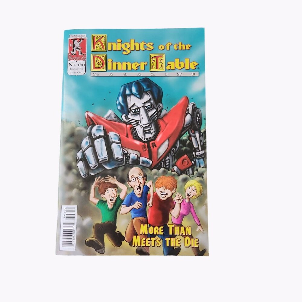 Knights Of The Dinner Table #160 Magazine Comic Book Collector Bagged Boarded